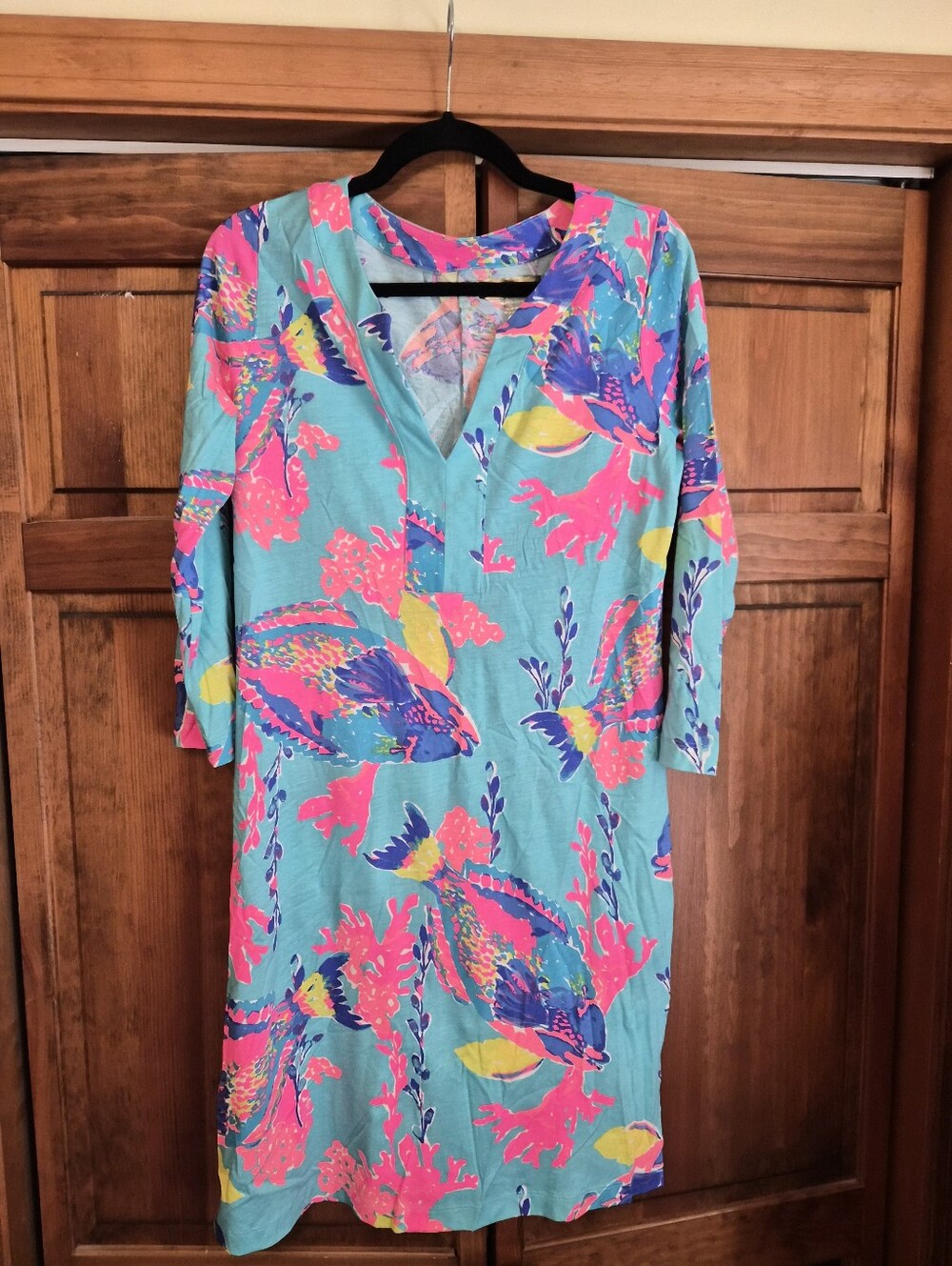Nwot Lilly Pultizer Blue Dress